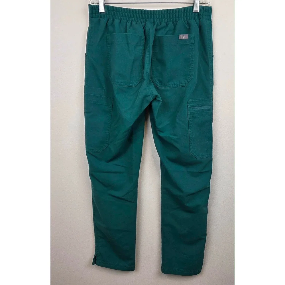 FIGS Yola Skinny Scrub Pants Green Womens XS Petite TW2000P PO#1700